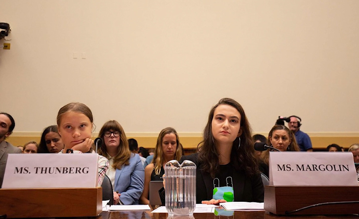 Jamie joins Greta Thunberg in testifying on capitol hill ahead of global climate strike.