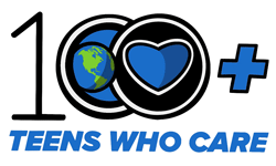 100+ Teens Who Care logo