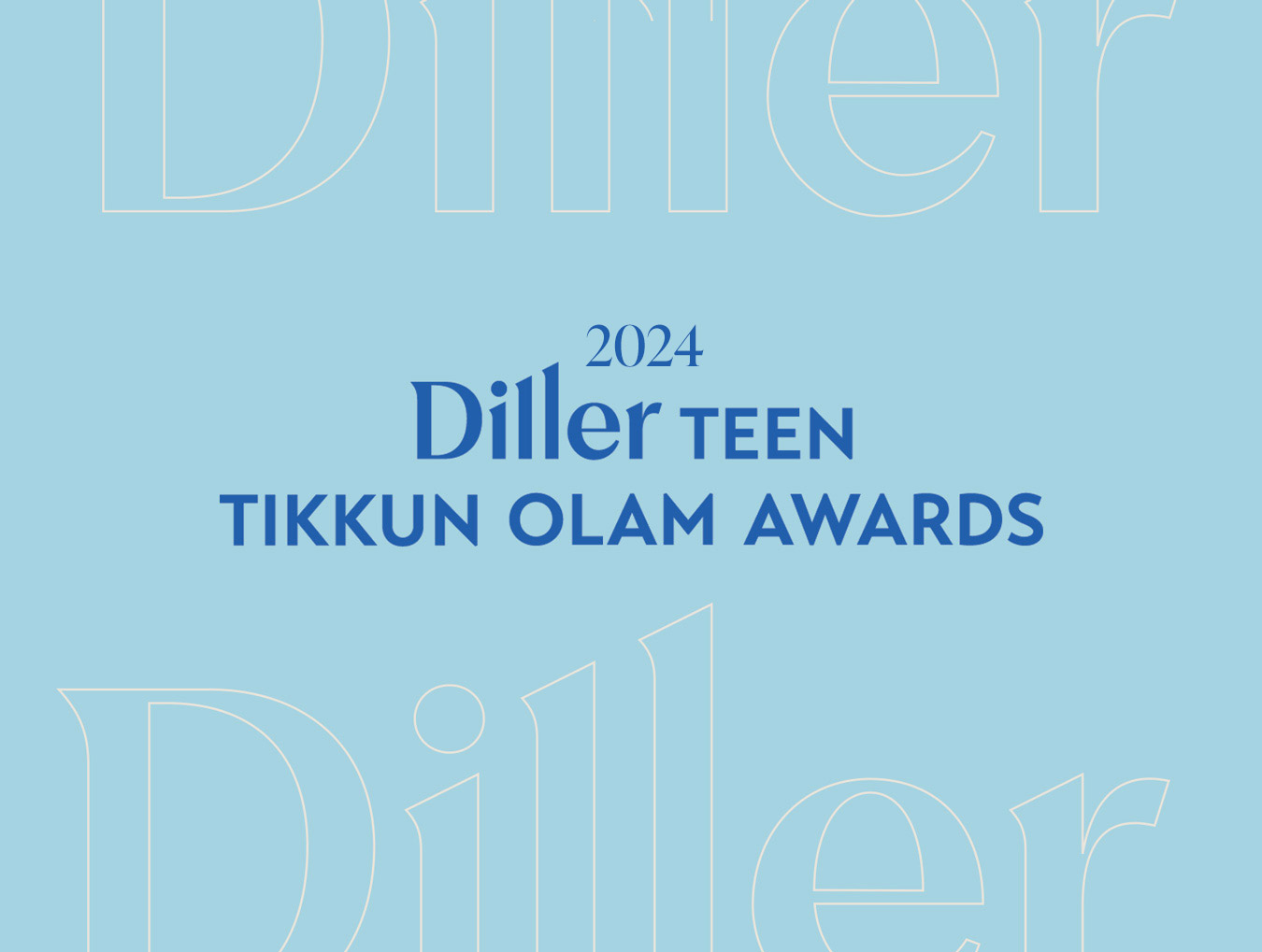 2024 Diller Teen Tikkun Olam Awards video